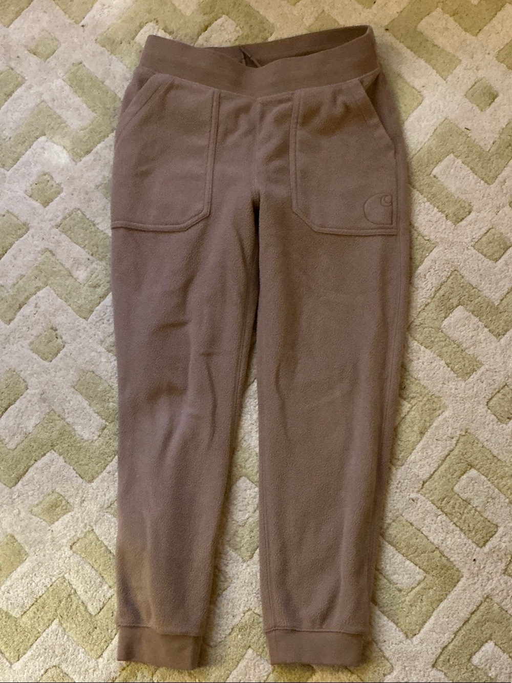 Brown Carhartt sweatpants women’s Small